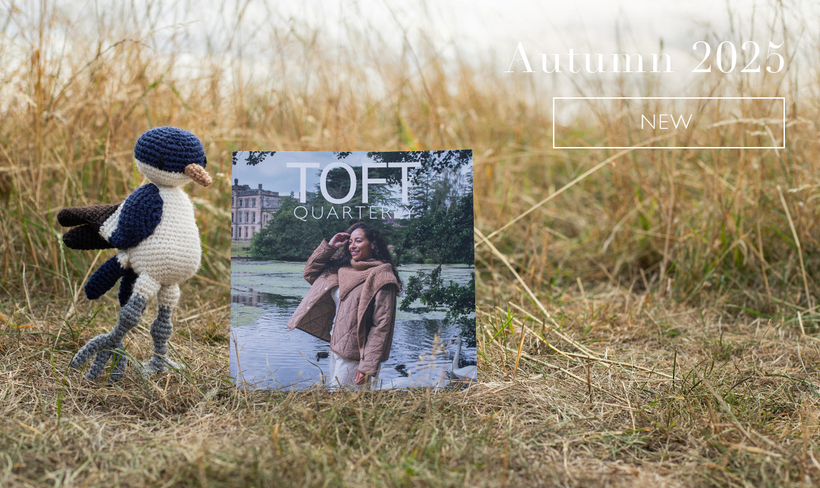 New Autumn 2025 crochet knitting pattern magazine TOFT